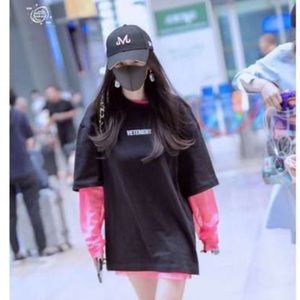 Xoxogoodboy neon pink inner mesh top